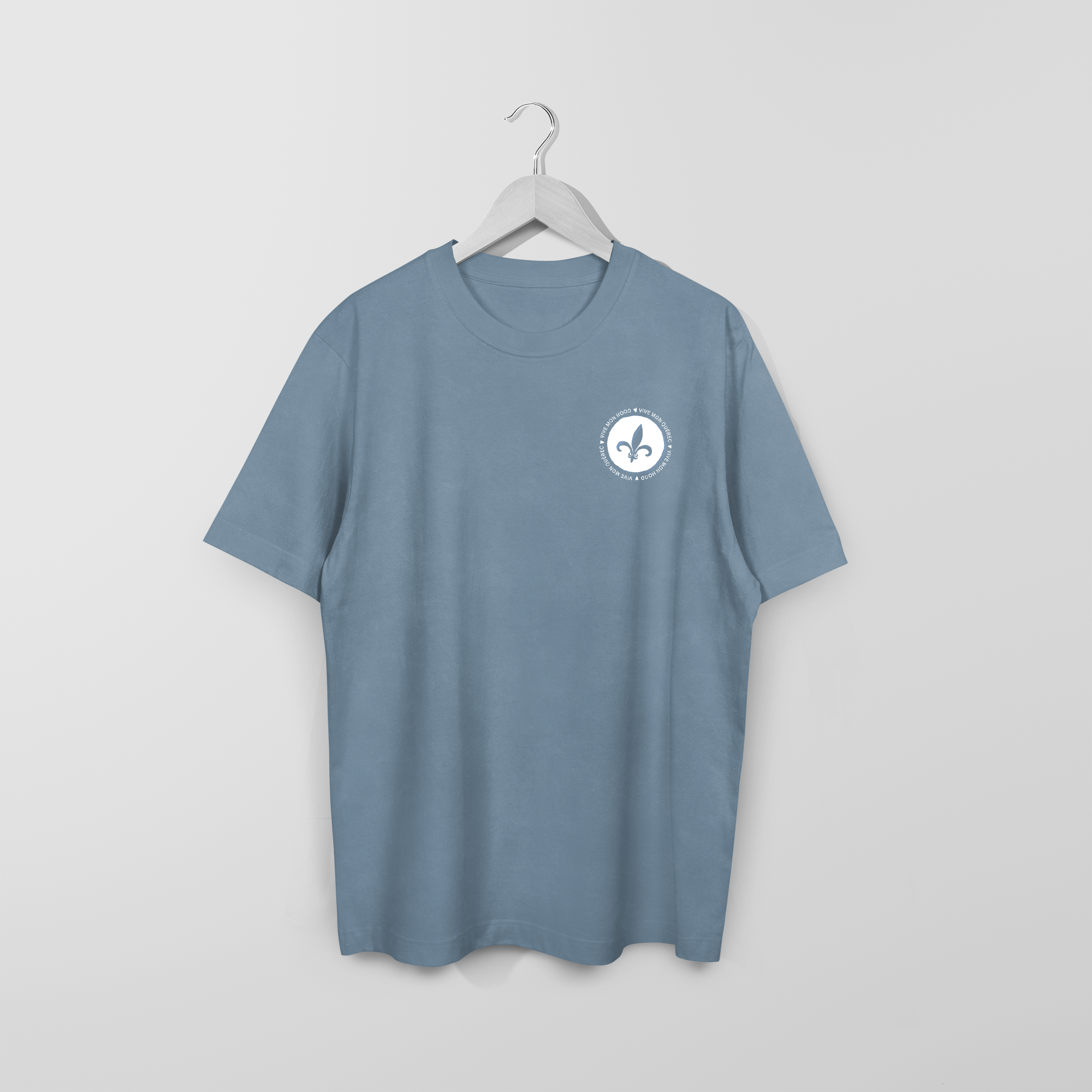 Mon T-Shirt Garçon - Fête Nationale du Québec - Adulte - BlueJean