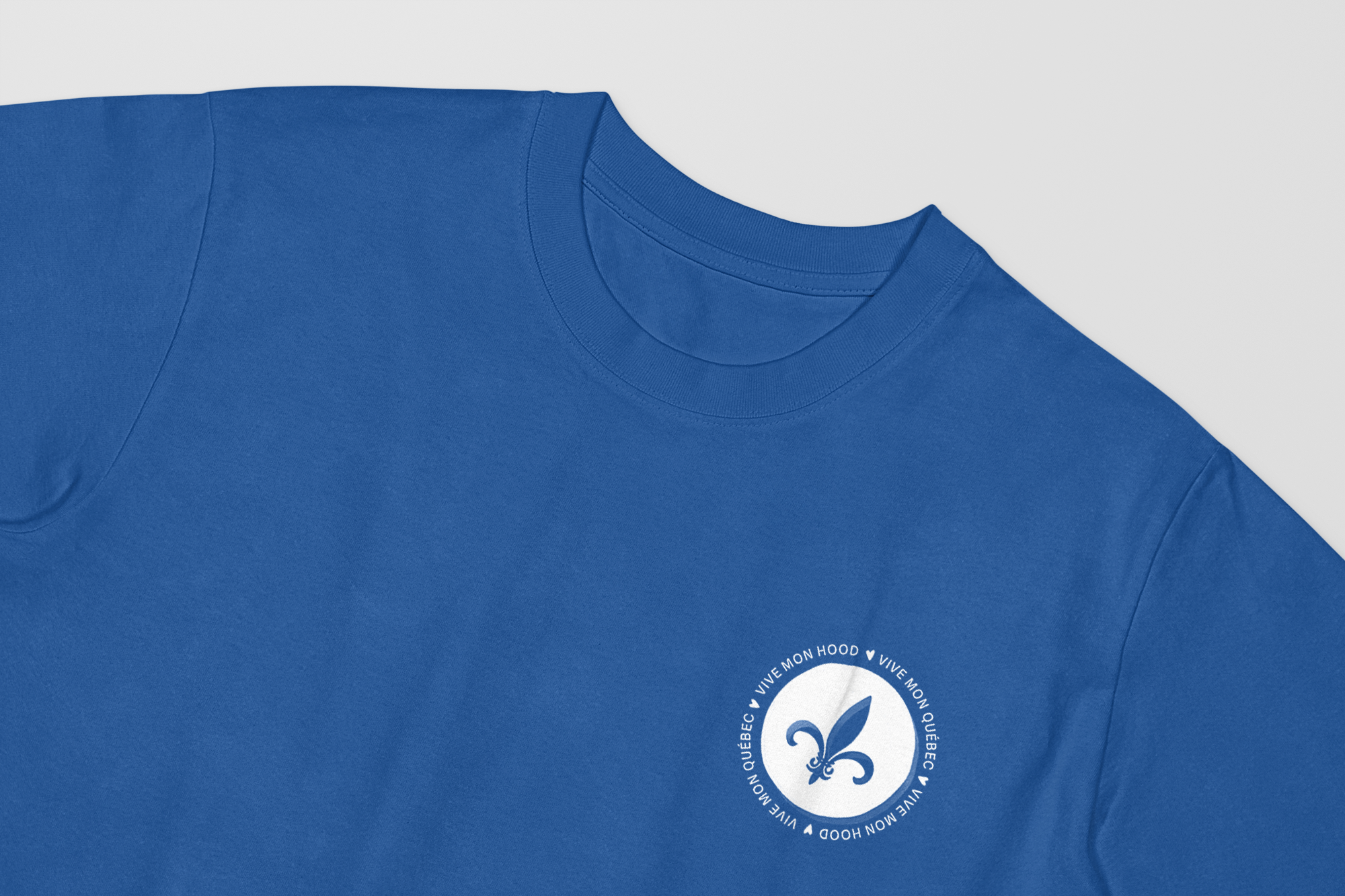 Mon T-Shirt Garçon - Fête Nationale du Québec - Enfant - Royal