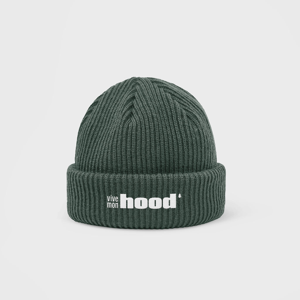 Ma Tuque - ViveMonHood - Brodée en blanc - Fait au Canada