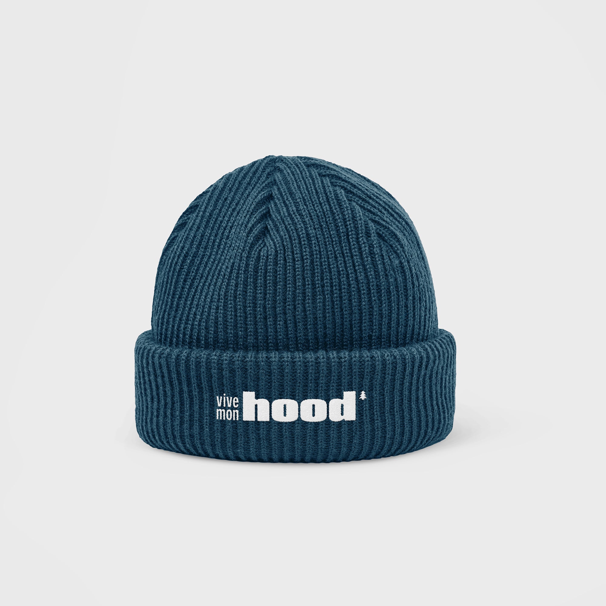Ma Tuque - ViveMonHood - Brodée en blanc - Fait au Canada
