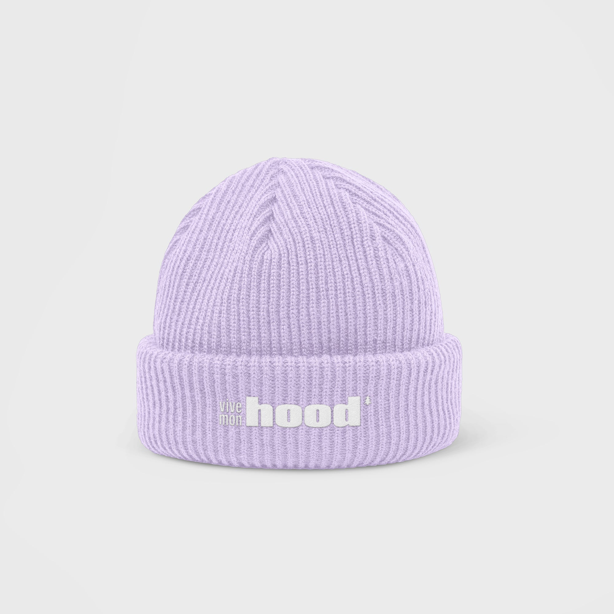 Ma Tuque - ViveMonHood - Brodée en blanc - Fait au Canada