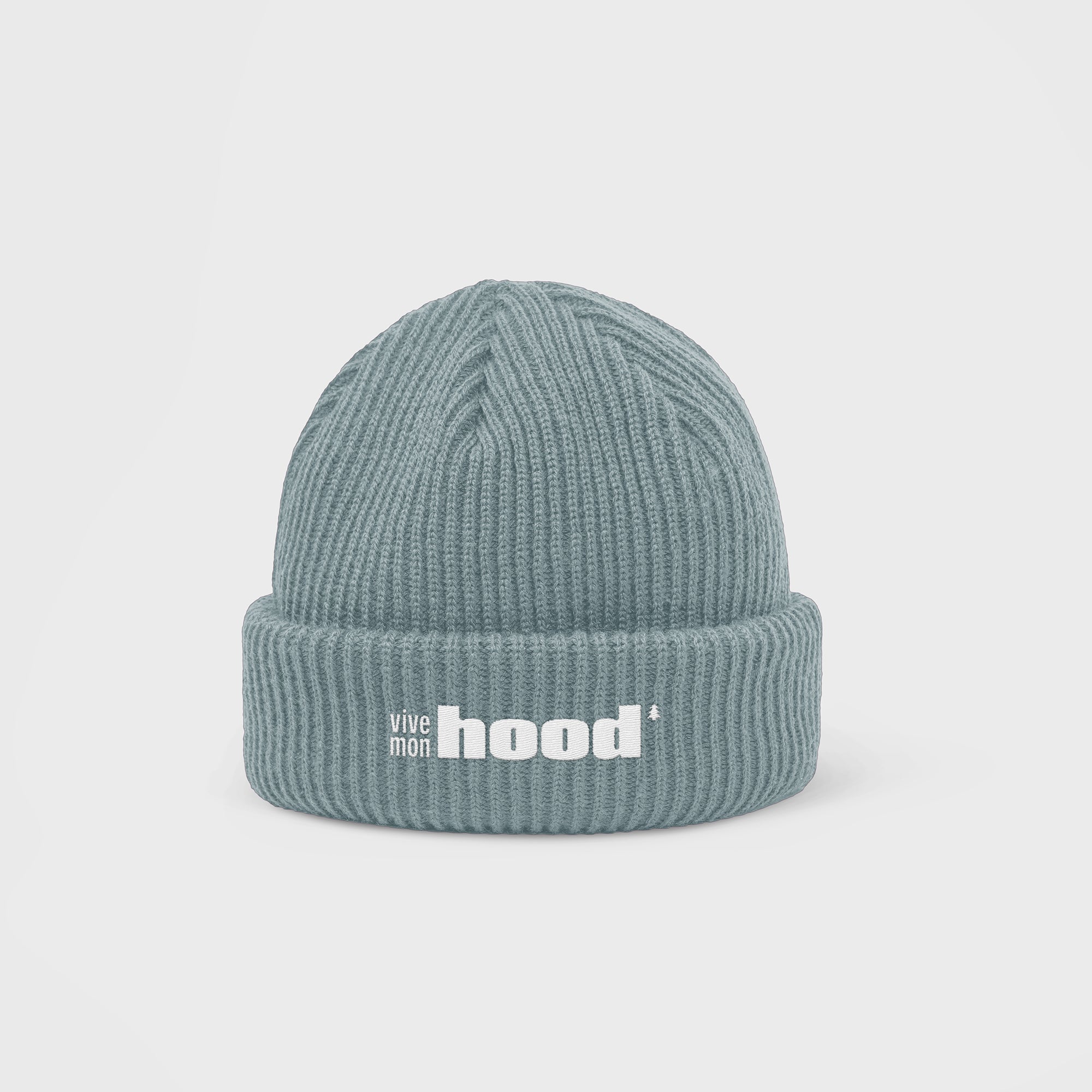 Ma Tuque - ViveMonHood - Brodée en blanc - Fait au Canada