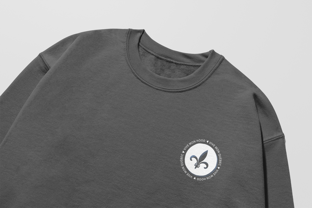 Mon Crew Confort - Crewneck Fête Nationale du Québec - Adulte