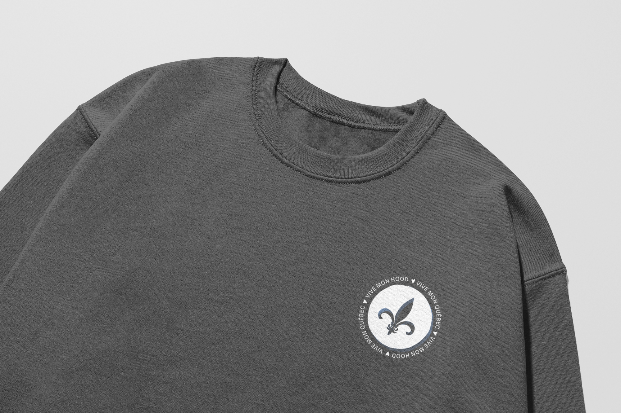 Mon Crew Confort - Crewneck Fête Nationale du Québec - Adulte
