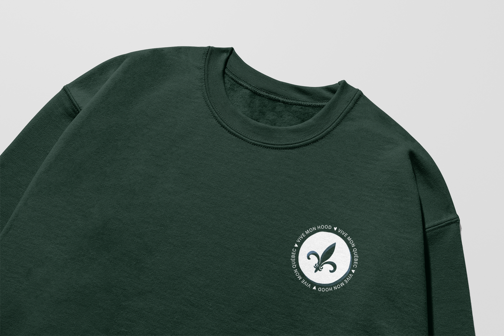Mon Crew Confort - Crewneck Fête Nationale du Québec - Adulte
