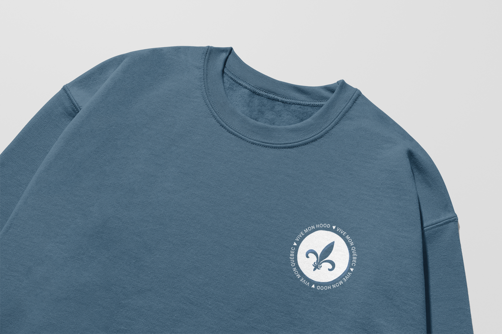 Mon Crew Confort - Crewneck Fête Nationale du Québec - Adulte