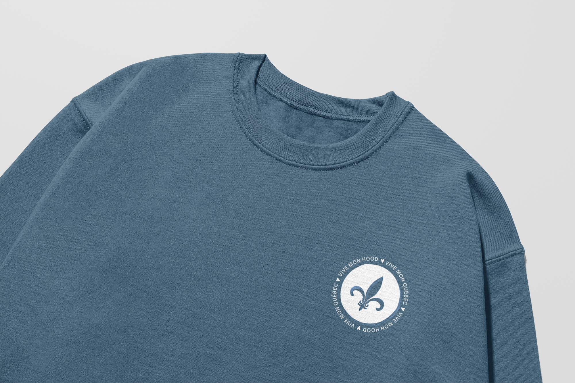 Mon Crew Confort - Crewneck Fête Nationale du Québec - Adulte
