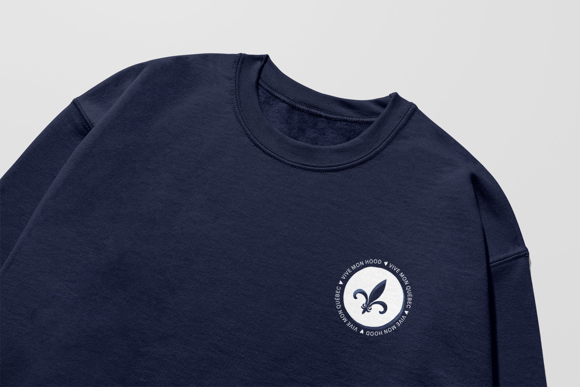Mon Crew Confort - Crewneck Fête Nationale du Québec - Adulte