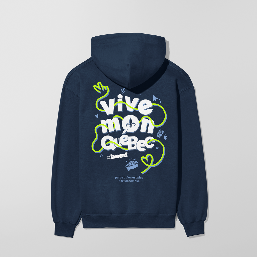 Mon Hood Confort - Fête Nationale du Québec - Hoodie Adulte