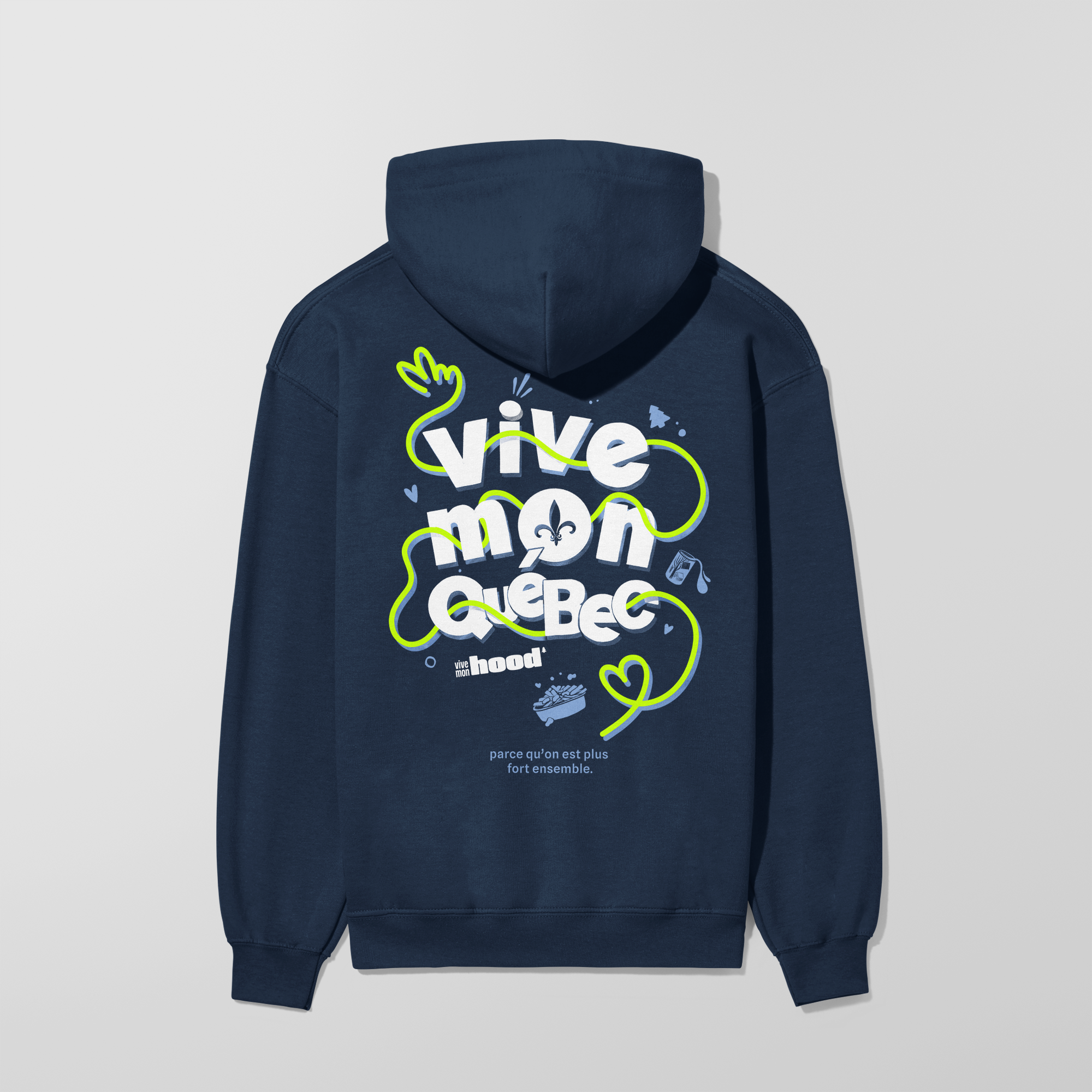 Mon Hood Confort - Fête Nationale du Québec - Hoodie Adulte