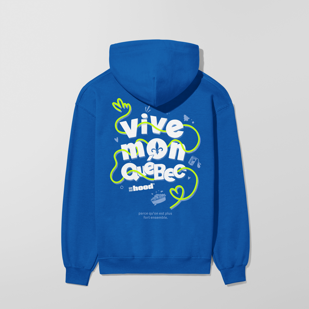 Mon Hood Confort - Fête Nationale du Québec - Hoodie Adulte