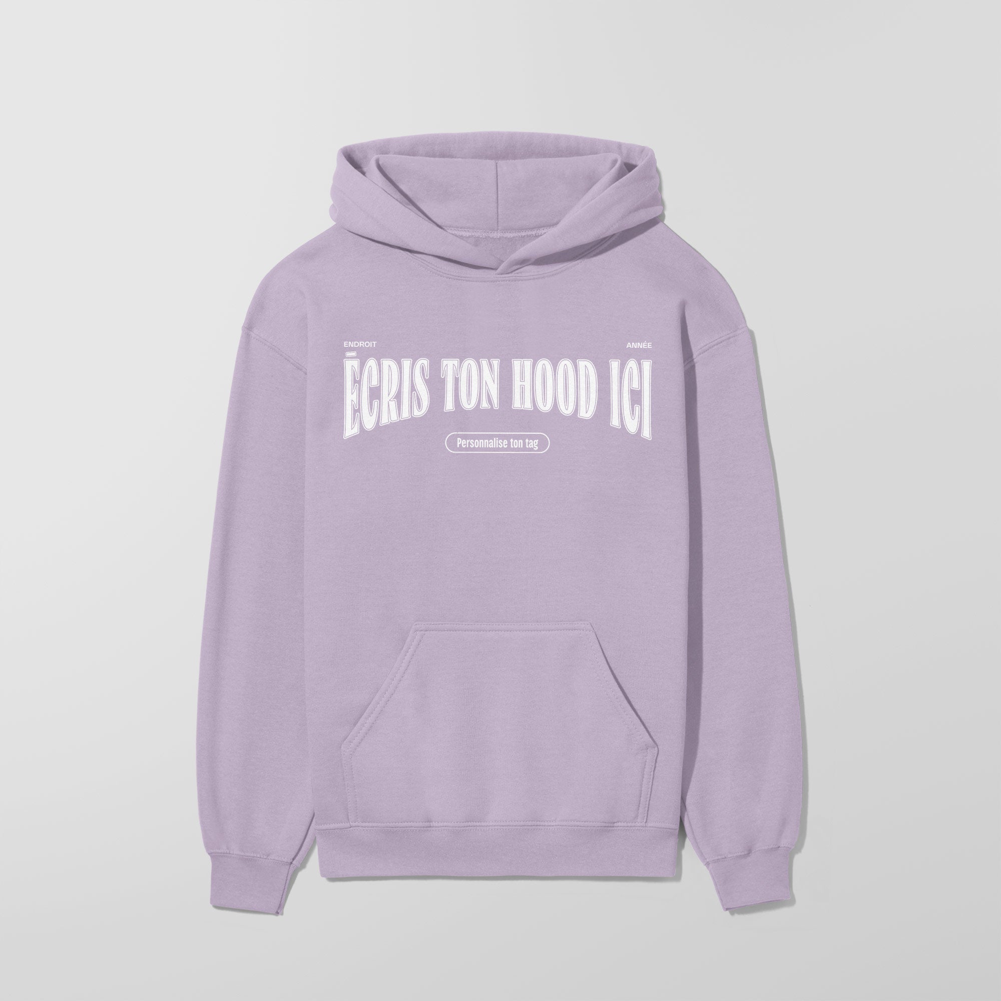 Mon Hood Fit - Adulte - Blanc - Hood personnalisé