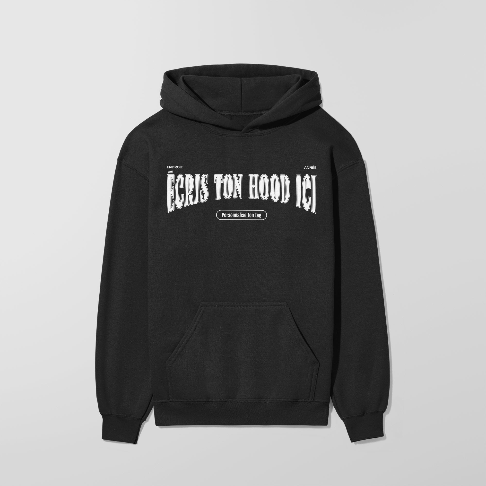 Mon Hood Fit - Adulte - Blanc - Hood personnalisé