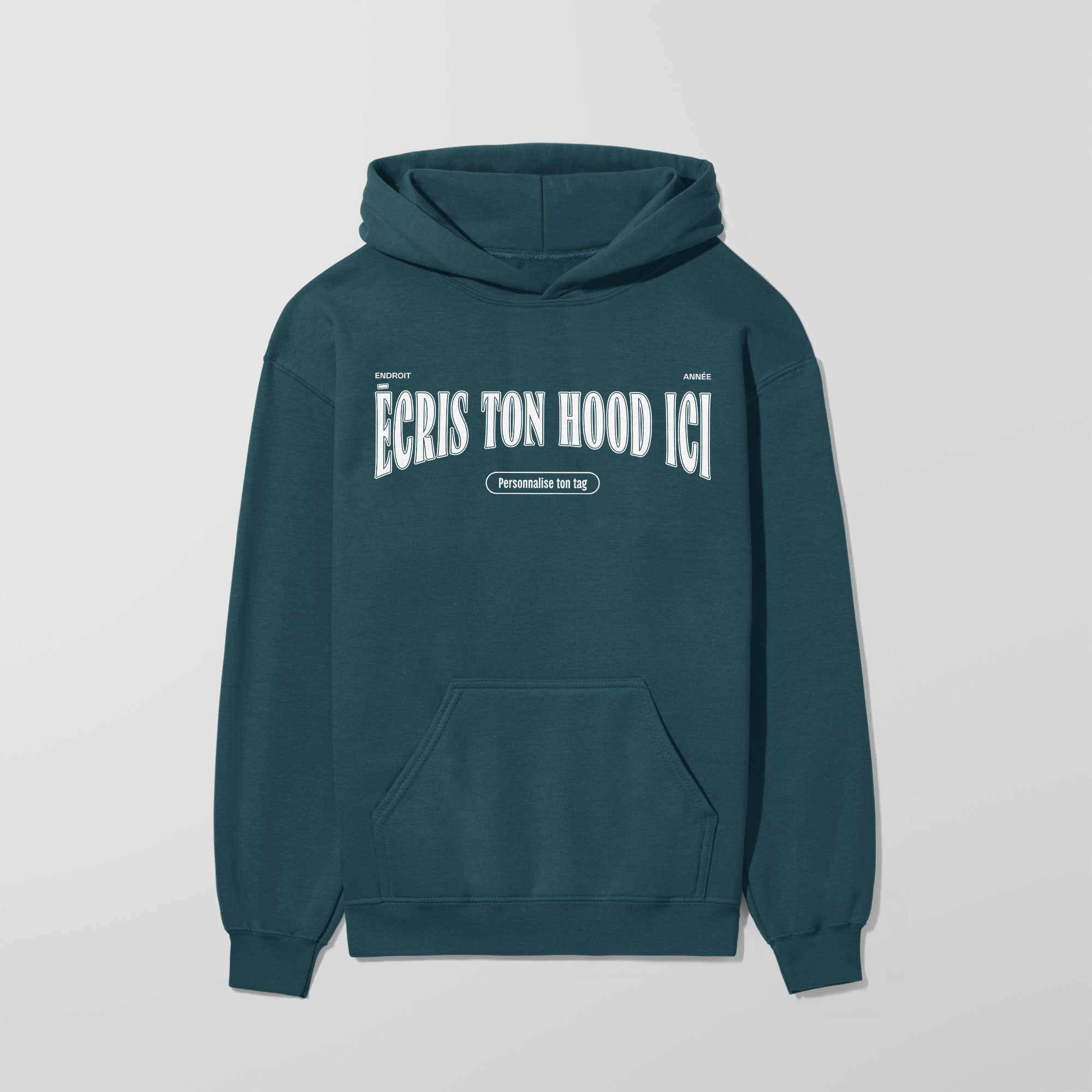 Mon Hood Fit - Adulte - Blanc - Hood personnalisé