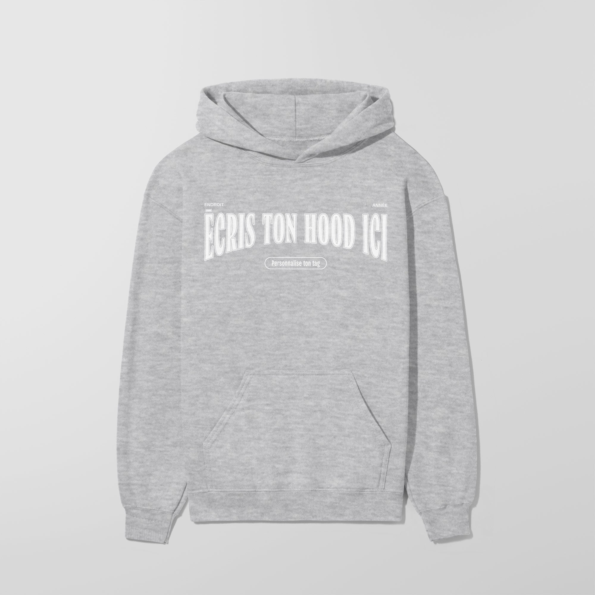 Mon Hood Fit - Adulte - Blanc - Hood personnalisé