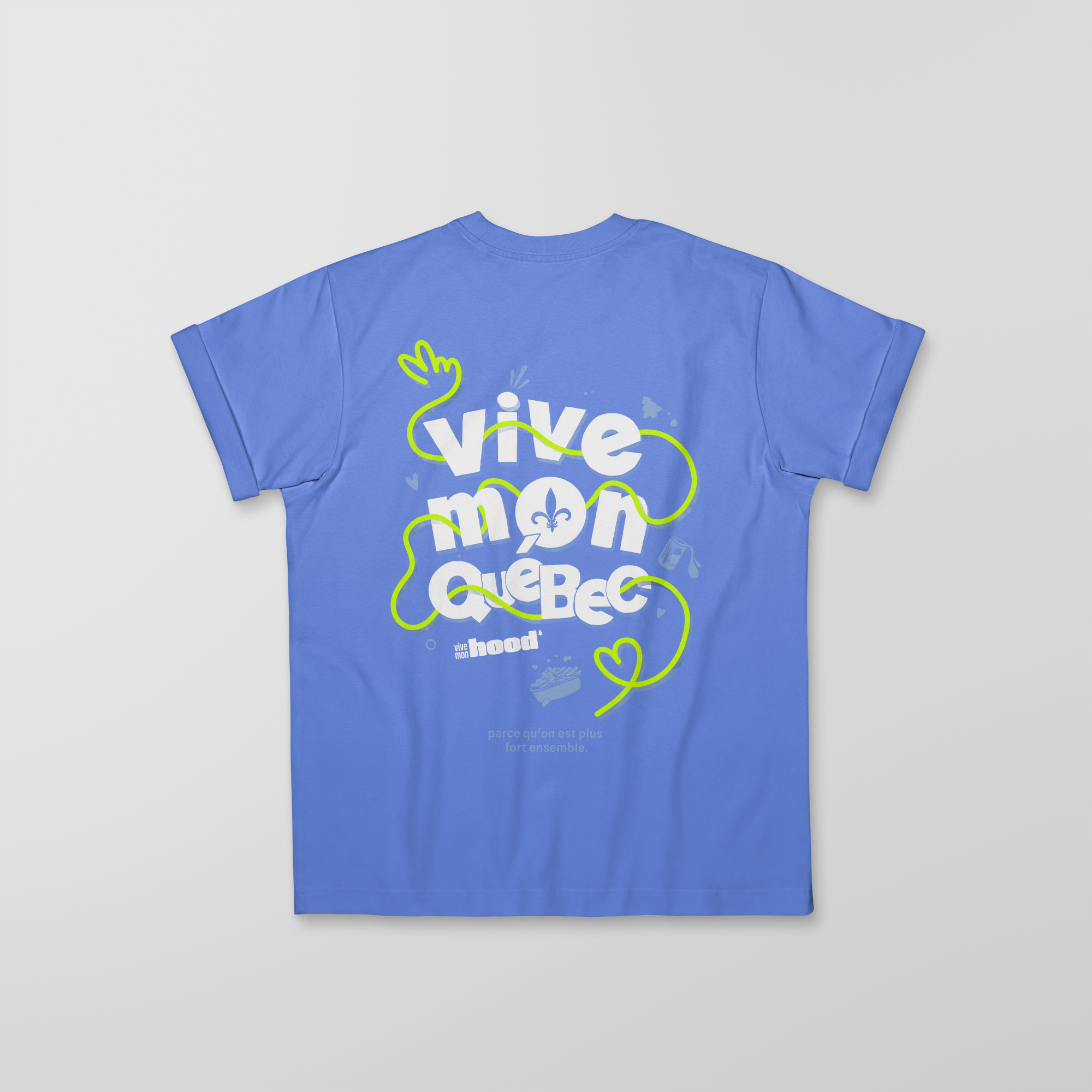 Mon T-Shirt Garçon - Fête Nationale du Québec - Adulte