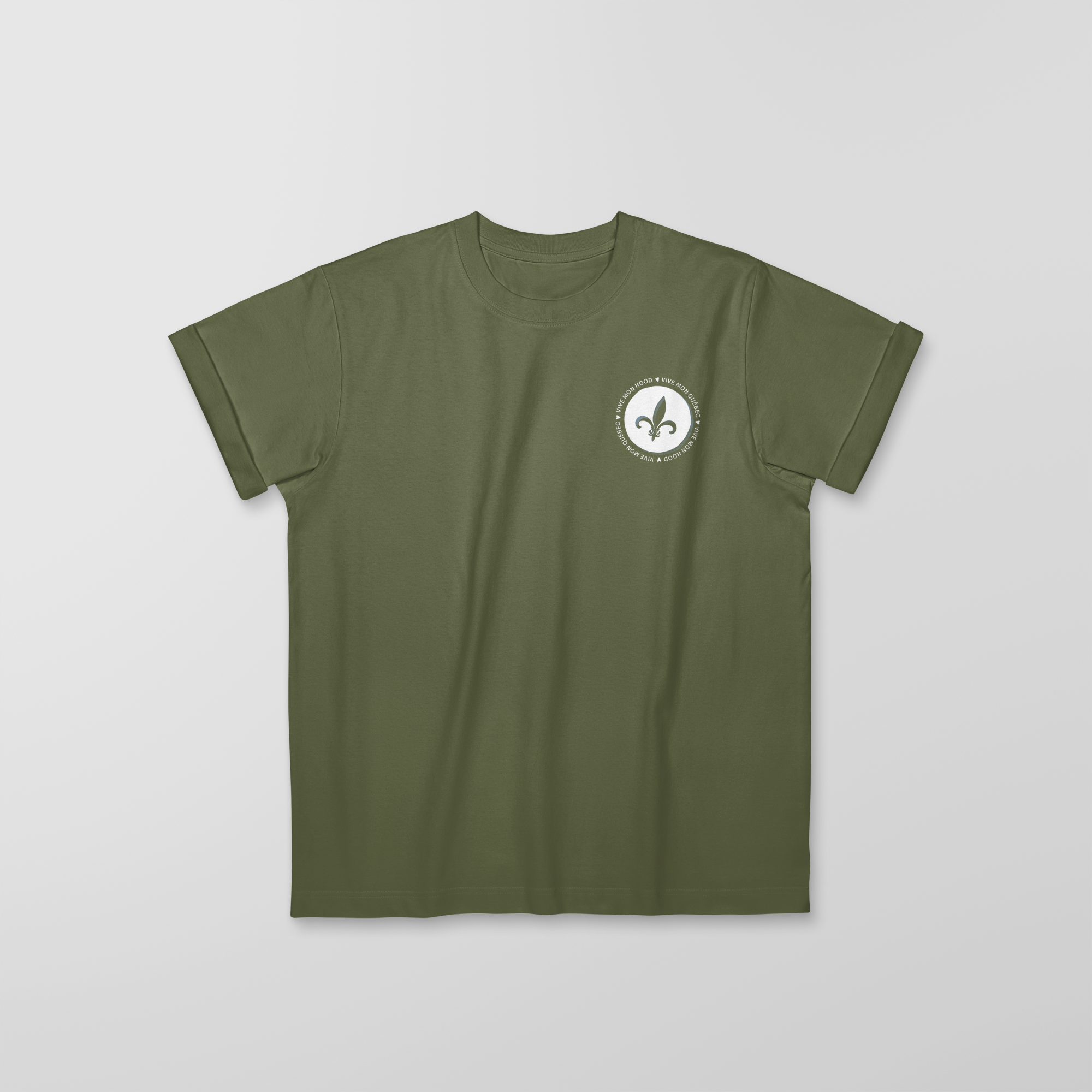 Mon T-Shirt Garçon - Fête Nationale du Québec - Adulte