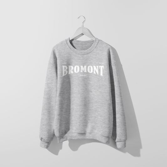 Mon Crew Fit - Bromont - Adulte - Blanc - Sport Gray