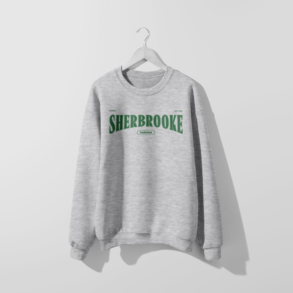 Mon Crew Fit - Adultes - Sherbrooke - Impression en Vert