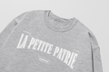Mon Crew Fit - La Petite Patrie - Enfant - Blanc - Sport Gray