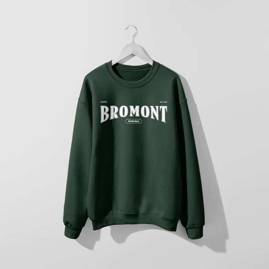 Mon Crew Confort - Bromont - Adulte - Blanc - Forêt