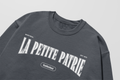Mon Crew Fit - La Petite Patrie - Enfant - Blanc - Dark Heather