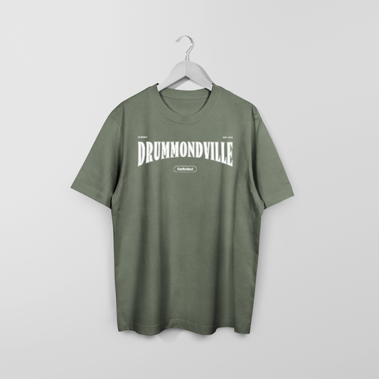 Mon T-Shirt Garçon - Drummondville - Adulte - Blanc - Moss