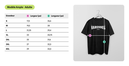 Mon T-Shirt Garçon - Saint-Hubert - Adulte - Blanc - BlueSpruce