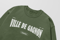 Mon Crew Confort - Ville de Gagnon - Adulte - Blanc - Militaire