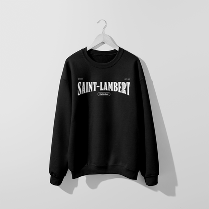Mon Crew Confort - Saint-Lambert - Adulte - Blanc - Noir