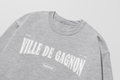 Mon Crew Fit - Ville de Gagnon - Adulte - Blanc - Sport Gray