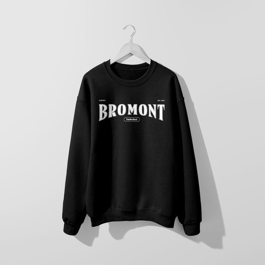 Mon Crew Confort - Bromont - Adulte - Blanc - Noir