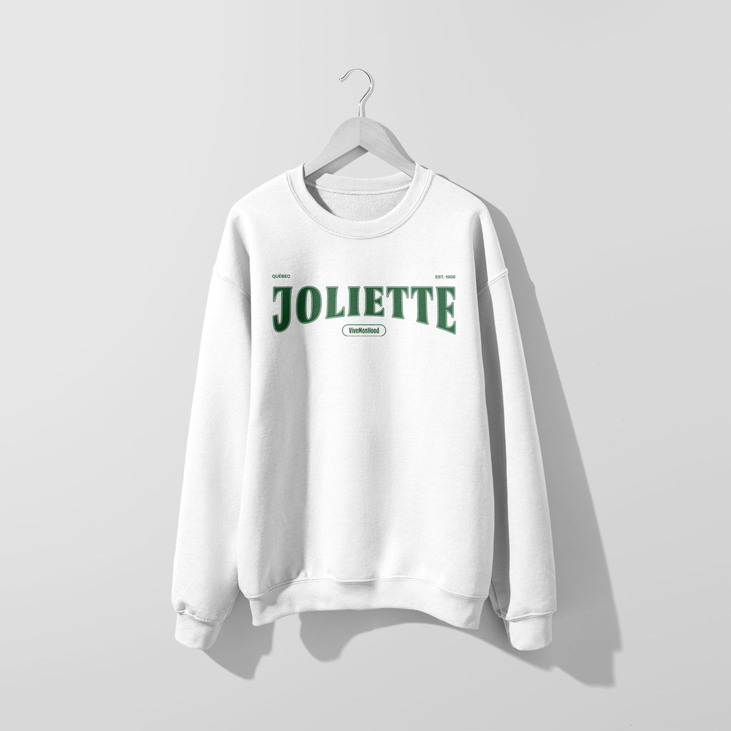 Mon Crew Fit - Adultes - Joliette - Impression en Vert
