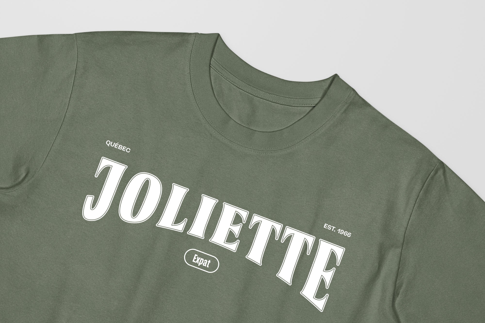 Mon T-Shirt Garçon - Adultes - Joliette - Impression en Blanc