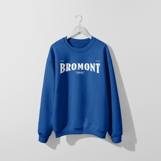 Mon Crew Confort - Bromont - Adulte - Blanc - Royal