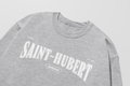 Mon Crew Fit - Saint-Hubert - Enfant - Blanc - Sport Gray