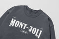 Mon Crew Fit - Enfants - Mont-Joli - Impression en Blanc