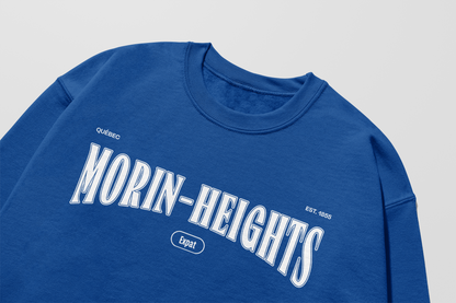 Mon Crew Confort - Morin-Heights - Adulte - Blanc - Royal