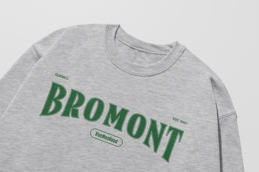 Mon Crew Fit - Bromont - Adulte - Vert - Sport Gray