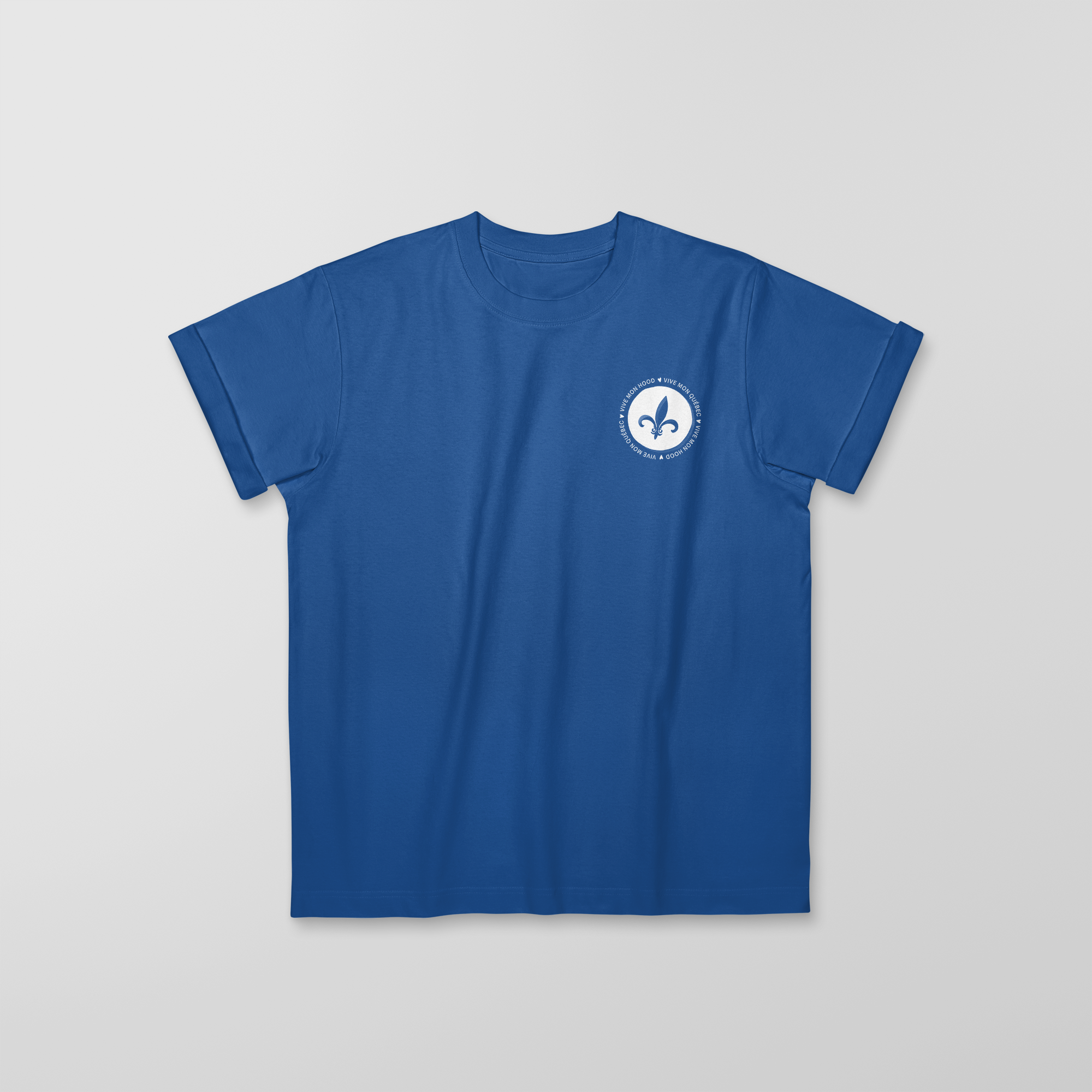 Mon T-Shirt Garçon - Fête Nationale du Québec - Enfant - Royal