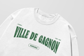 Mon Crew Fit - Ville de Gagnon - Adulte - Vert - Blanc