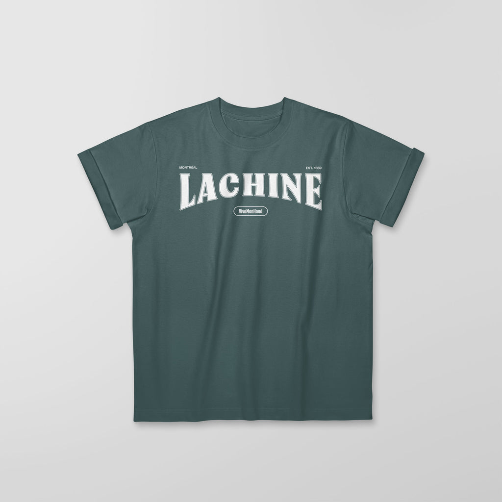 Mon T-Shirt Garçon - Adultes - Lachine - Impression en Blanc