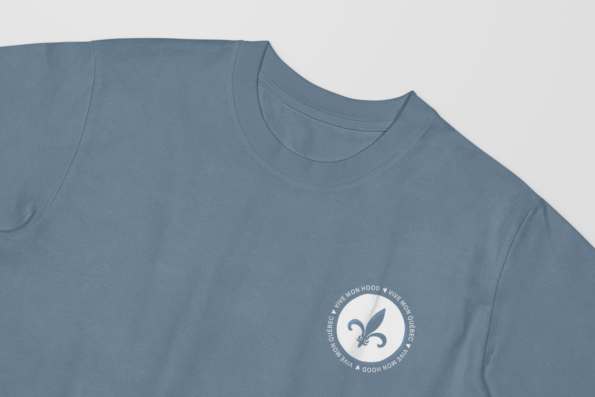 Mon T-Shirt Garçon - Fête Nationale du Québec - Adulte - BlueJean