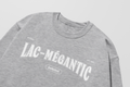 Mon Crew Fit - Lac-Megantic - Enfant - Blanc - Sport Gray