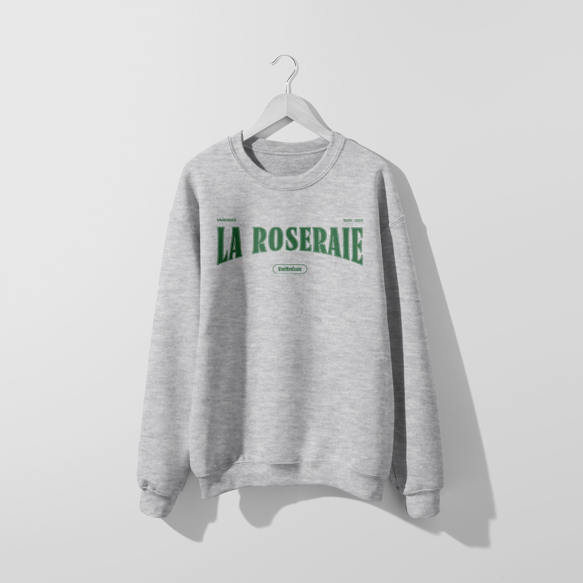 Mon Crew Fit - La Roseraie - Adulte - Vert