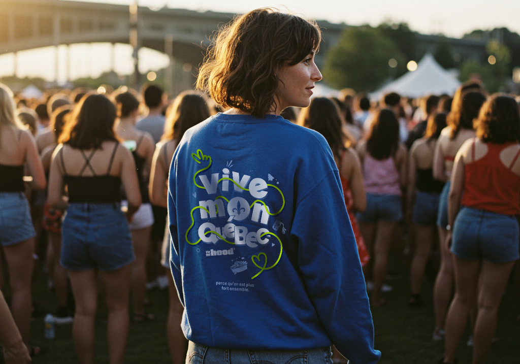 Mon Crew Confort - Fête Nationale du Québec - Adulte - Royal