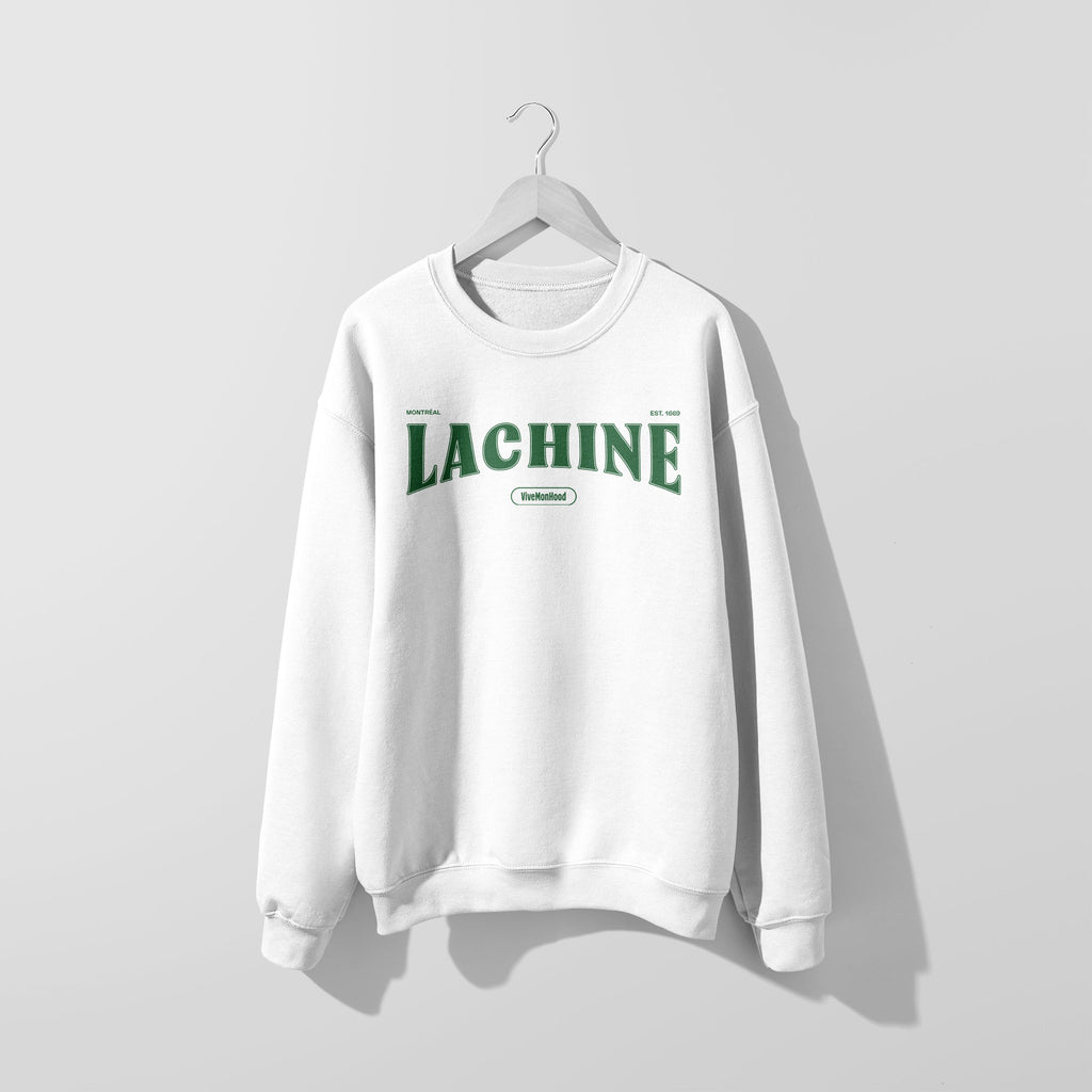 Mon Crew Fit - Adultes - Lachine - Impression en Vert