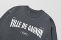 Mon Crew Fit - Ville de Gagnon - Enfant - Blanc - Dark Heather
