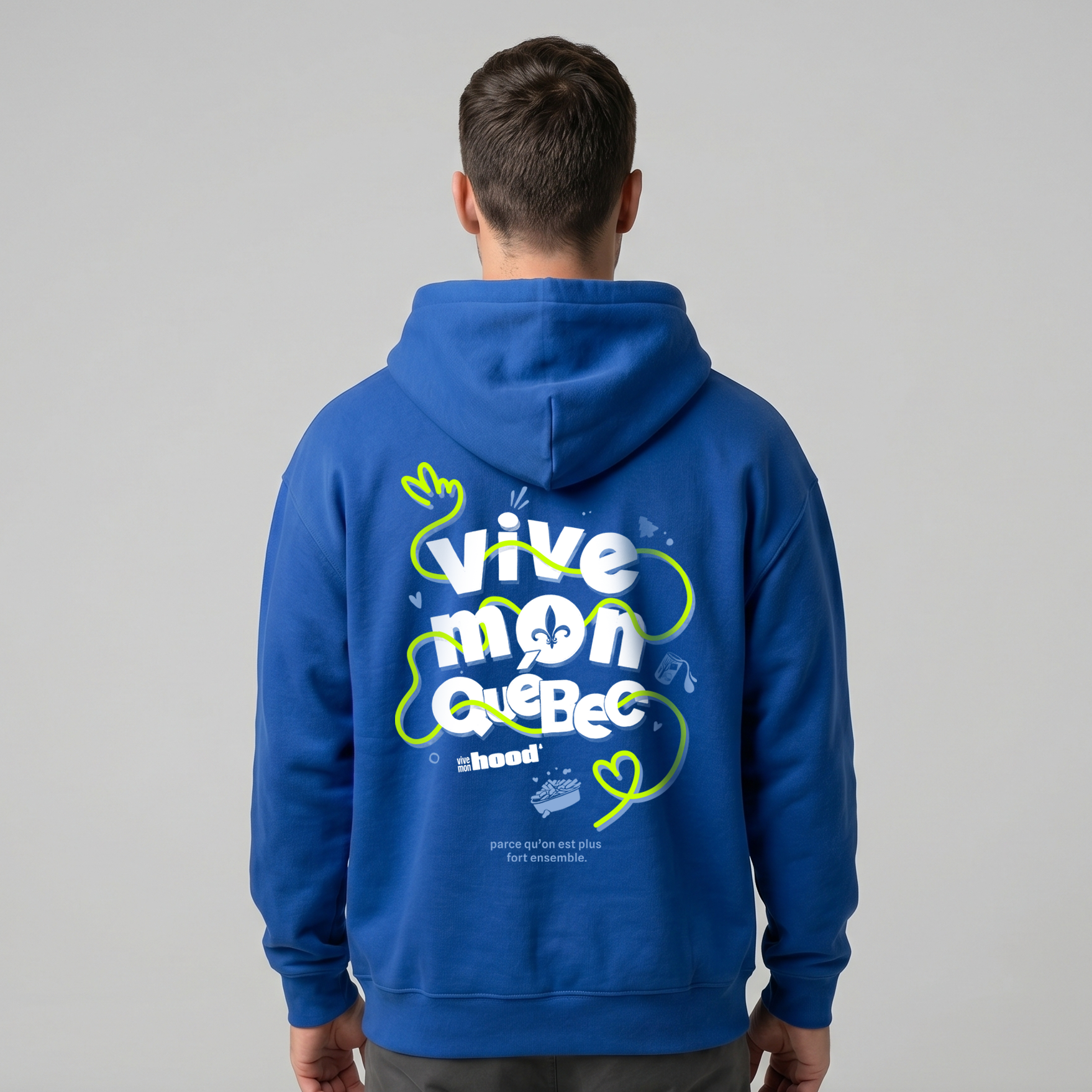 Mon Hood Confort - Fête Nationale du Québec - Hoodie Adulte