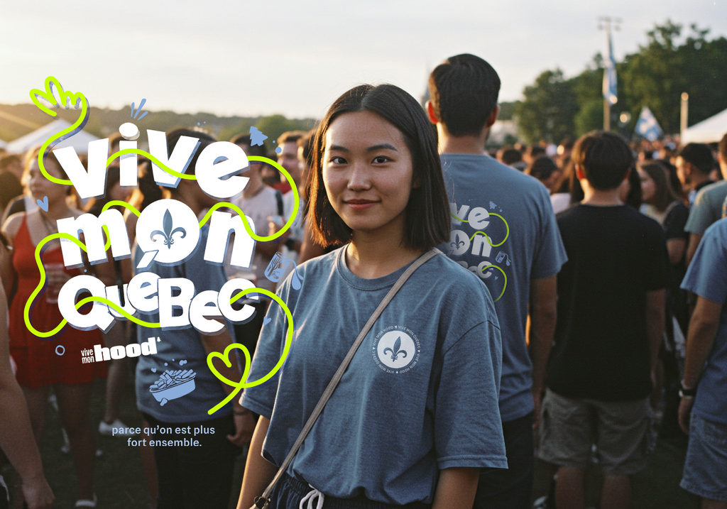 Mon T-Shirt Garçon - Fête Nationale du Québec - Adulte